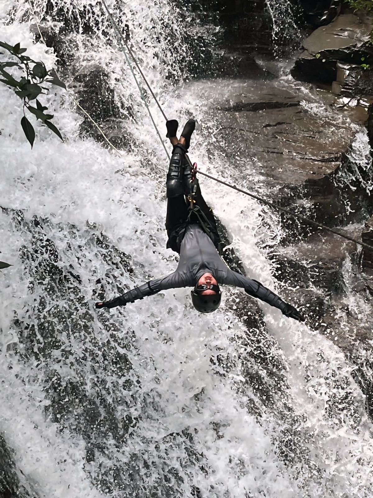 Waterfall Rappeling